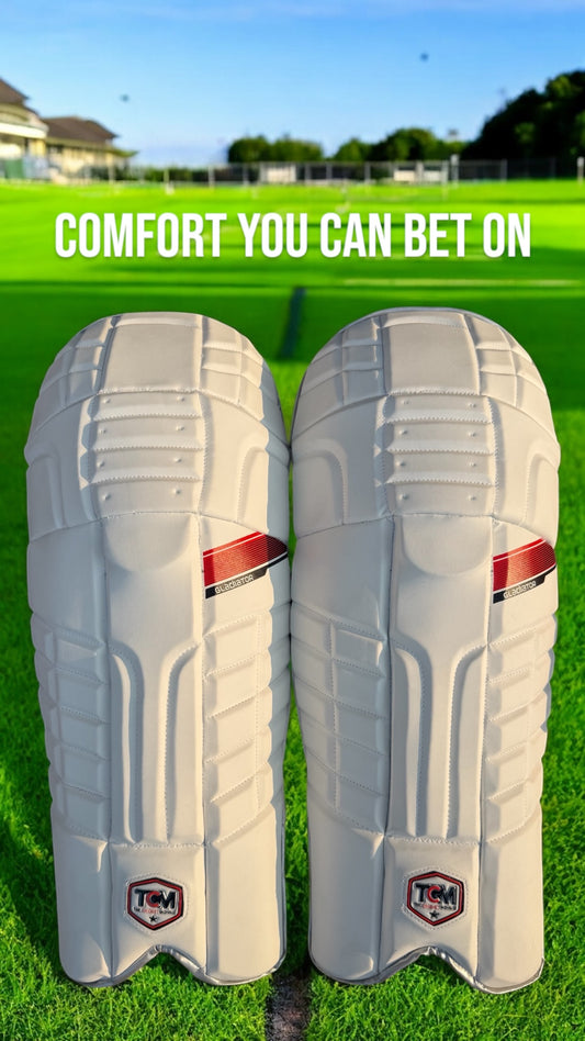 TCM GLADIATOR Batting Legguard White RH
