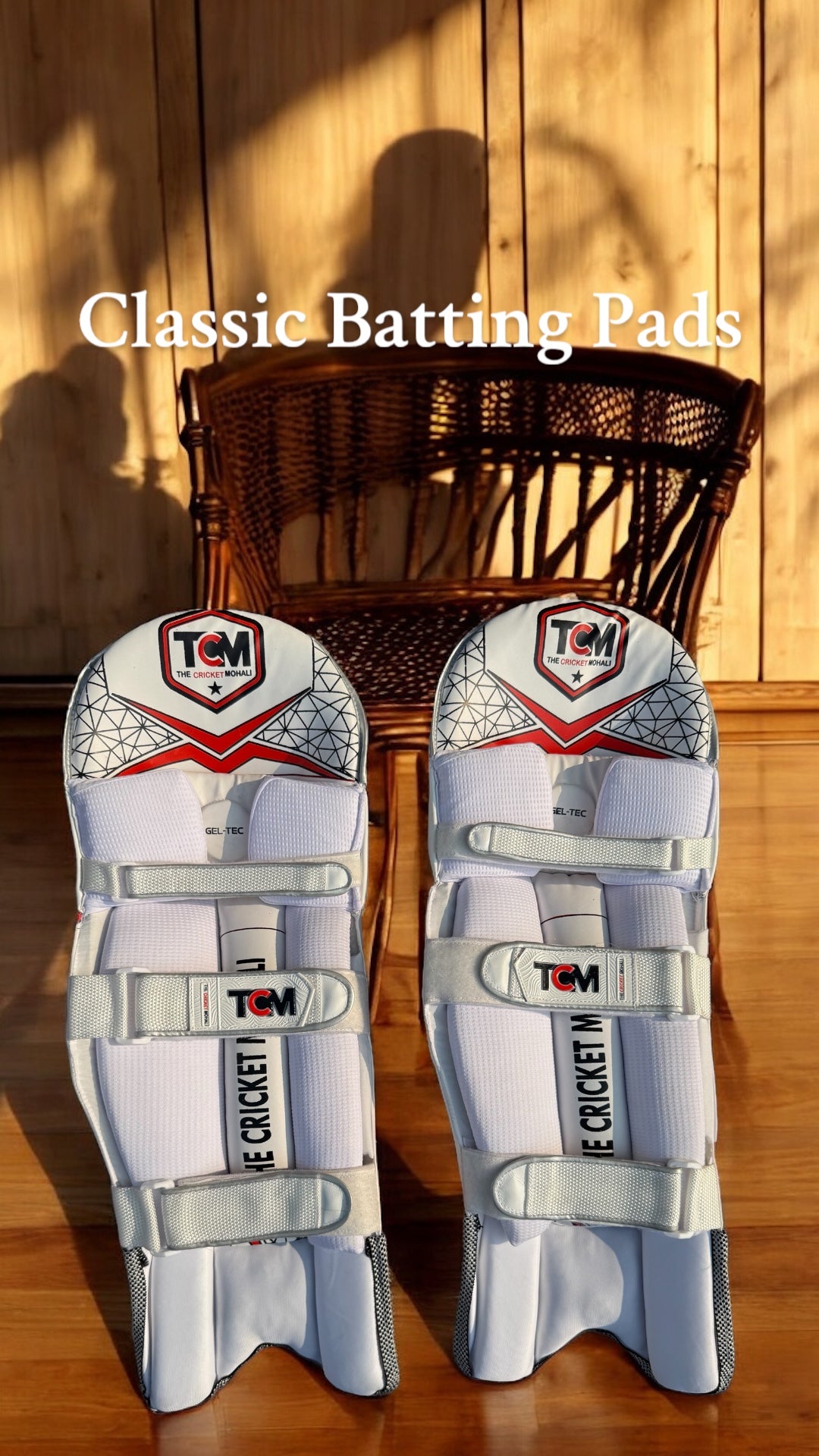 TCM SIGNATURE Batting Legguard (White)
