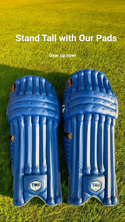 TCM TEST OPENER Batting Legguard (Blue)